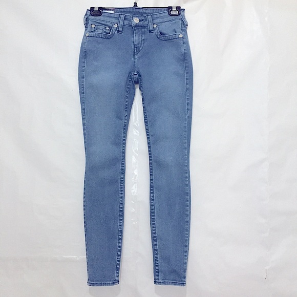 True Religion Halle Mid Rise Super Skinny Jeans - Picture 2 of 11